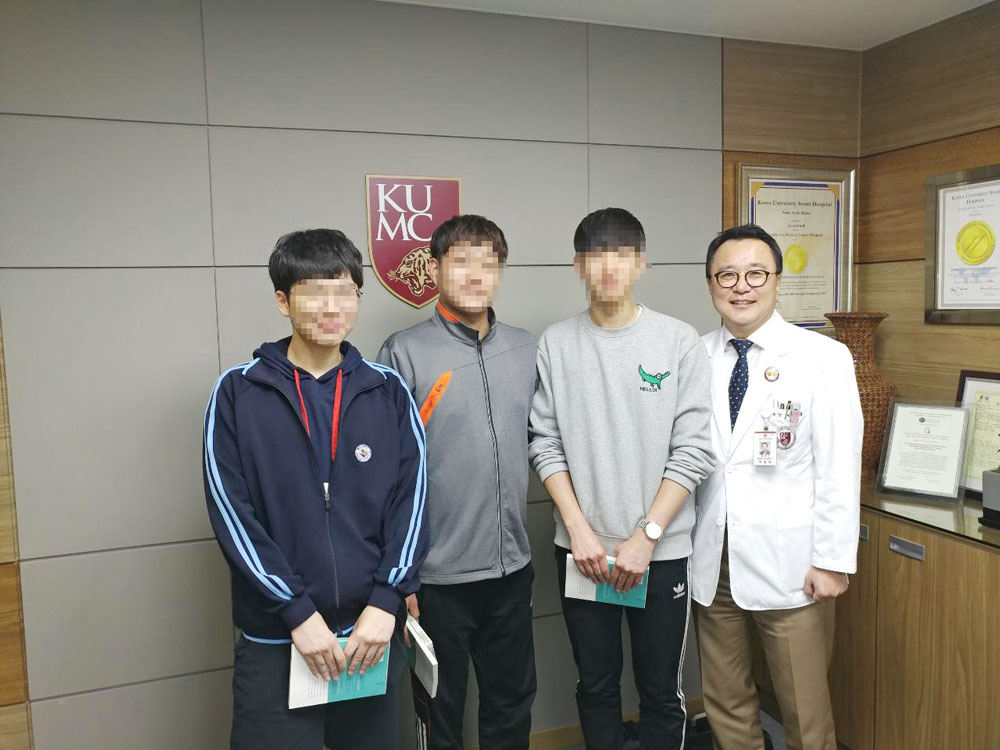 고려대학교 병원장 면담